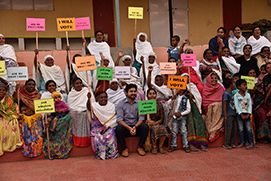 Students of LLA making sure people ‘Vote 100%’